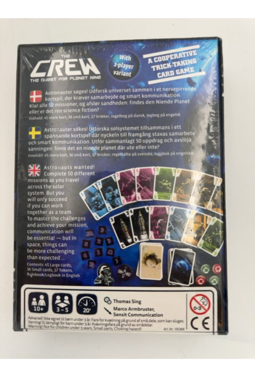 The crew, the quest for planet nine